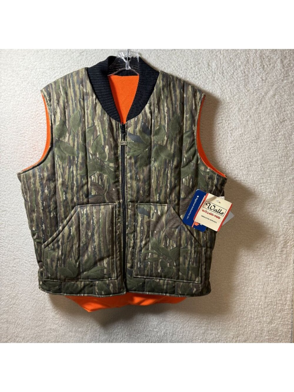 Vintage Walls Blizzard Camo Puffer Reversible XL Tall Realtree Deadstock NWT